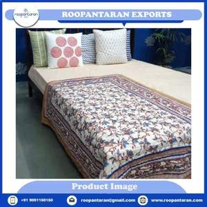 Nouvelle tendance Boho Style indien coton bébé couette à la main fabricant indien bohème Design organique Polyester approvisionnement en vrac - Product Image 3