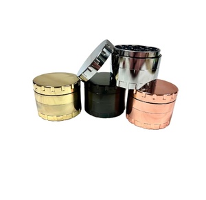 63MM Stainless Steel Herb Grinder Matte Herb Grinder Aluminum Herb Grinder Price Products - Product Image 1
