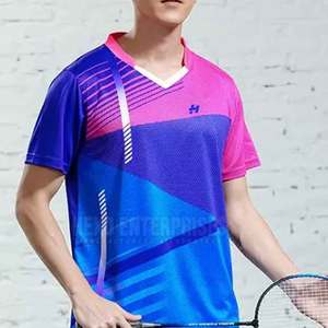 Logotipo personalizado de peso ligero uniforme de tenis de gran tamaño precio barato uniforme de tenis para unisex - Product Image 2