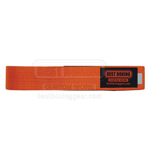 Cinturones Bjj profesionales Tasa de fábrica Venta caliente de verano 2025 Nuevo diseño Cinturones Bjj para desgaste marcial - Product Image 5