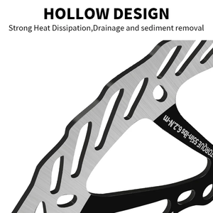BUCKLOS G3 Rotor De Freio De Bicicleta 160/180/203mm Rotor De Bicicleta Dobrável MTB Road Bike 6 Parafuso Rotor De Freio Hidráulico Peças De Bicicleta - Product Image 4