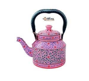 New Folk Hand Painted Tea <b>Kettle</b> for Serving the Tea New Look Metal Tea Pot in Wholesale Price New Design <b>Kettle</b> in New Style - Product Image 4