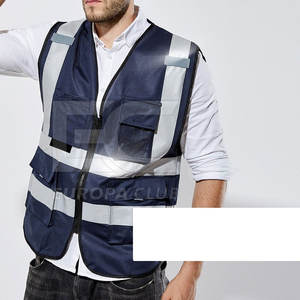 Veste haute visibilité Gilet de sécurité réfléchissant Vêtements de chantier Vêtements de sécurité Gilet de sécurité haute visibilité - Product Image 1
