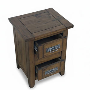 Meubles de salon Vietnam, bois de caoutchouc moderne, MDF, placage de chêne, durable, écologique, 2 tiroirs, armoire de salle à manger à panneaux surélevés, 1 an - Product Image 5