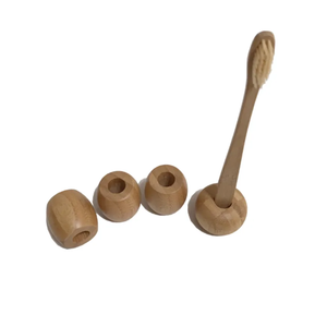 Porte-brosse à dents en bois personnalisable, fournisseur en gros, porte-peigne, porte-brosse à cheveux, prix abordable - Product Image 3