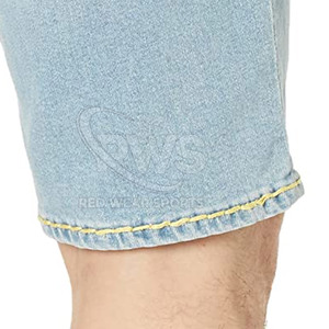 Short en jean slim pour homme Short en jean vintage délavé en vente directe d'usine Nouveau stock à vendre - Product Image 6