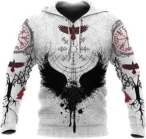 Sudaderas con capucha Unisex Premium Sudaderas con capucha suaves de alta calidad para una comodidad elegante Todos los días Patrón de estampado de invierno para hombres Mujeres - Product Image 4