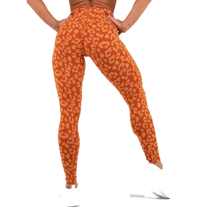 Dernière mode chaude femmes taille haute Performance Legging vêtements de sport collants d'entraînement course Yoga Gym pas cher prix pantalon ligne - Product Image 5