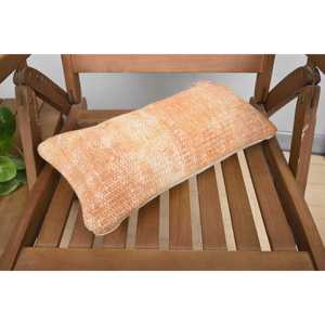 Premium Beige Ikat Patchwork Wool <b>Pillow</b> 8x16 Inch Woven Vintage Square Decorative Accent for Sofa Home Portable for <b>Christmas</b> - Product Image 5