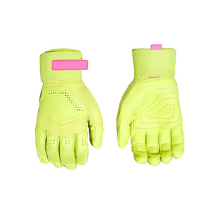 ถุงมือเบสบอลแบบเต็มนิ้วระบายอากาศได้วัสดุทำจากโพลีเอสเตอร์/ ผ้าฝ้าย - Product Image 2