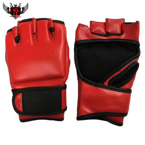 Gants d'entraînement de boxe de combat MMA demi-doigt de haute qualité du nouveau fabricant pour les arts martiaux et la boxe - Product Image 6