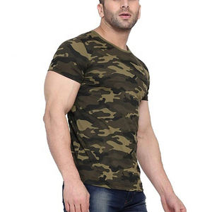 Venta al por mayor Plain Tops Fitness Hombres Camiseta de manga corta Muscle Joggers Culturismo Camiseta Hombre Gimnasio Ropa Slim Fit Camiseta - Product Image 2