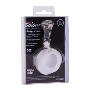 Porte-badge personnalisé Solonnis avec clip, accessoires et gadgets sur mesure - Product Image 2