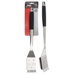 Cepillo para Barbacoa de Acero Inoxidable Negro de 44 cm para Parrillas C04000140 Herramientas para Barbacoa - Product Image 1