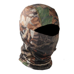 Cagoule de camouflage en polyester masque de pêche à vélo cagoule masque facial respirant couvre-chef tactique pour hommes - Product Image 3
