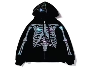 2025 personnalisé imprimé Premium pierre lavage goutte épaule Vintage coton fermeture éclair grande taille hommes cagoule à capuche quantité minimale de commande bas - Product Image 3