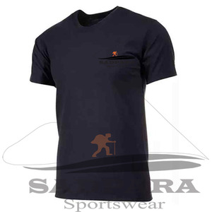 Respirant séchage rapide Polyester Spandex T-shirts pour hommes Gym Compression Fitness maillot de corps Logo personnalisé vêtements d'entraînement sportif - Product Image 6