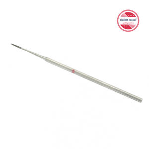 Micro tête de podierie incarnée en acier inoxydable, taille de la lime, forme de l'extrémité droite, extrémité unique conçue pour traitement de l'incarnée - Product Image 5