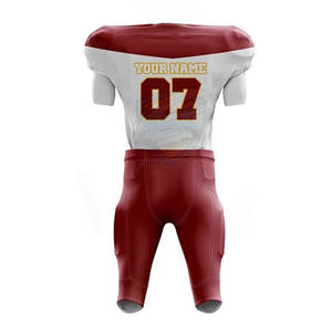 Uniforme de football américain sur mesure de qualité supérieure, meilleur tissu, uniforme de football américain pour hommes - Product Image 2