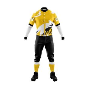 Uniformes de Béisbol Transpirables de Diseño Único Hechos en Fábrica con Logotipo Personalizado Impreso, Diseño Personalizable para Hombres Adultos - Product Image 2