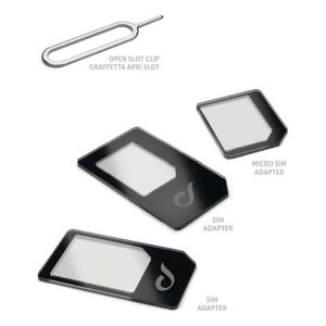 Adaptadores <span class=keywords><strong>SIM</strong></span> 3 en 1 Negros UNIVERSALSIMADAPT - Product Image 3