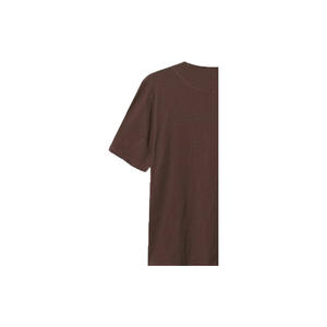 Camiseta de Manga Larga con Cuello Redondo y Bordado para Mujer, Talla Grande, 100% Algodón Orgánico, Transpirable, Ecológica, Casual, con Relieve - Product Image 6