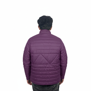 Customize High Quality Winter <b>Smart</b> Casual Men Puffer <b>Jackets</b> Thick Warm Canvas Stand Collar Front Logo Puffer <b>Jacket</b> for man - Product Image 5