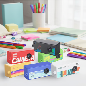 YPORANGEcheng Cámara Mini para Niños con Sensor CMOS, ABS, Pantalla IPS de 1.0" y 120° de Ángulo Amplio, Video y Foto HD, Tamaño de Pulgar - Product Image 1