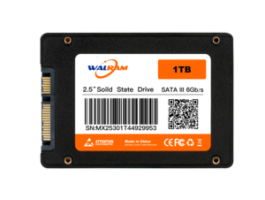 ขายดีมาก walram SSD 128GB 256GB 512GB 1TB 2.5นิ้ว SATA III โซลิดสเตทไดรฟ์ภายใน SSD - Product Image 1