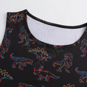 Hombres sin mangas transpirable gimnasio Fitness entrenamiento personalizado camiseta sin mangas hombres sublimación precio barato último estilo hombres camisetas sin mangas - Product Image 3