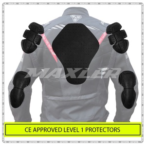Veste en textile Cordura coupe-vent Moto/Motocyclette/Scooter Équipement de course/PERSONNALISÉ Protection pour adultes Disponible en taille XL Hiver/Été - Product Image 5
