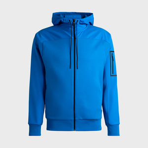 Survêtements pour hommes coupe ajustée survêtement de jogging d'hiver en polaire technique avec logo personnalisé - Product Image 4