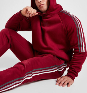 Private Label Men <b>Plain</b> <b>Tracksuit</b> Jogging Jogger Suit Set Custom Blank <b>Tracksuit</b> Sweatsuit With Logo Men 2 Two Piece Pants Set - Product Image 6