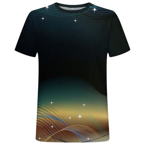 2024 unisexe hommes 100% coton Streetwear T-Shirt haute qualité noir personnalisé sérigraphie conception impression numérique motif uni - Product Image 4