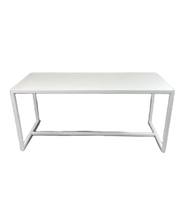 Wholesale customized steel iron coffee <b>table</b> for kitchen office home restaurant living room garden decoration made in india 2023 - Product Image 1