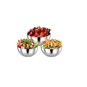 Household Korean Style Metal Salad Fruit Noodle <b>Mixing</b> <b>Bowl</b> Modern Stainless Steel <b>Large</b> Round Soup BowlPopular - Product Image 4