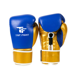 Gants de boxe en cuir pour hommes avec poignées, pour arts martiaux, entraînement professionnel de boxe, gants de sparring MMA - Product Image 4