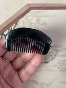 Peine de Cuerno de Búfalo Pulido, Hecho a Mano, de Alta Calidad, Duradero, Antiestático, con Acabado Suave, para Arte - Product Image 2