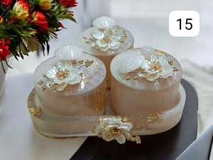 Juego de tarros de resina epoxi con estilo, regalo perfecto para cualquier ocasión, juego de tarros de frutas secas de resina bellamente elaborado para uso en decoración del hogar - Product Image 4