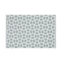 Tapis d'extérieur tissés en plastique recyclé |   Tapis de camping réversibles, imperméables et lavables en polypropylène recyclé PP pour patio, camping-car et camping