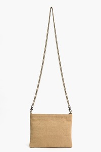 Estilo francés ahueca hacia fuera los bolsos hechos a mano con cuentas de perlas bolsos cruzados mujeres para bolso de noche de vacaciones - Product Image 4