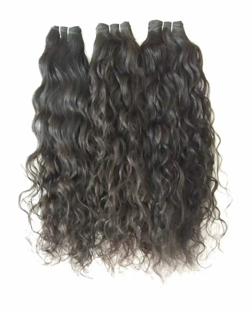 Affordable Prices Indian Wave Natural Virgin Unprocessed Hair Body Wave For Women Hair Uses Manufacture in India