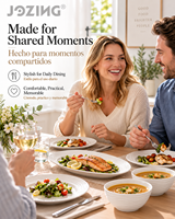 Lot de 5 pièces de vaisselle en porcelaine blanche, assiettes à bord ondulé et bols côtelés, pour hôtels, vente en gros d'usine, stock disponible en vrac