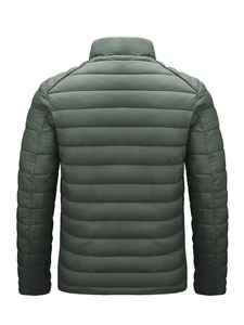 แจ็กเก็ตลำลองผ้าแคนวาสสำหรับผู้ชาย, แจ็คเก็ตให้ความอบอุ่นในฤดูหนาวขนาดใหญ่พิเศษเสื้อกีฬากลางแจ้งเสื้อโค้ทพร้อมตัวเลือกขนาดพิเศษ - Product Image 2