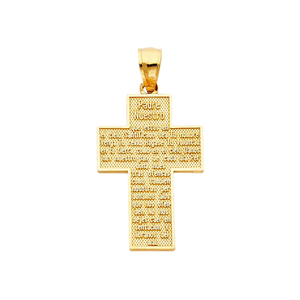Accessoire religieux chrétien de luxe à la mode de qualité chaude pendentif croix plaqué or pour un usage quotidien pendentifs et breloques de mode - Product Image 1