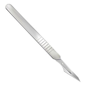 QNQ Meilleure Qualité En Acier Inoxydable Chirurgical Scalpel Poignée Instrument Ensemble Manuel Source D'alimentation Certifié CE Garantie 5 Ans - Product Image 3