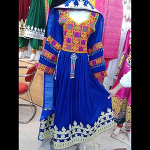 Vestido afgano de seda Banjara Kuchi de alta calidad 100% en varios tamaños Diseños de colores Hecho en Pakistán por WS INTERNATIONAL - Product Image 5