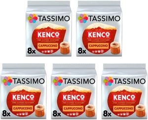 Cápsulas de Café Tassimo Kenco Cappuccino x8 (Paquete de 5, Total 40 Bebidas) - Product Image 6