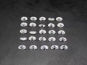 ผ่านการรับรองจาก GIA เพชรทรงรีตัดจากธรรมชาติขนาด0.5กะรัตถึง1.0กะรัต VVS2ความคมชัดเหมาะสำหรับสร้อยคอแหวนและกำไล - Product Image 3