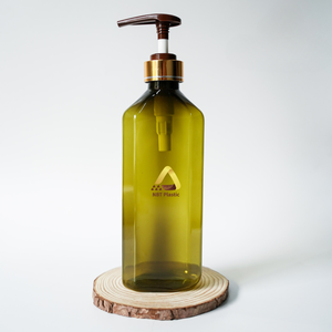 Bouteille en plastique PET écologique de 550ml pour emballage de shampooing et de lotion réutilisable - Product Image 3